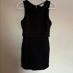 Decree Black Mini Dress